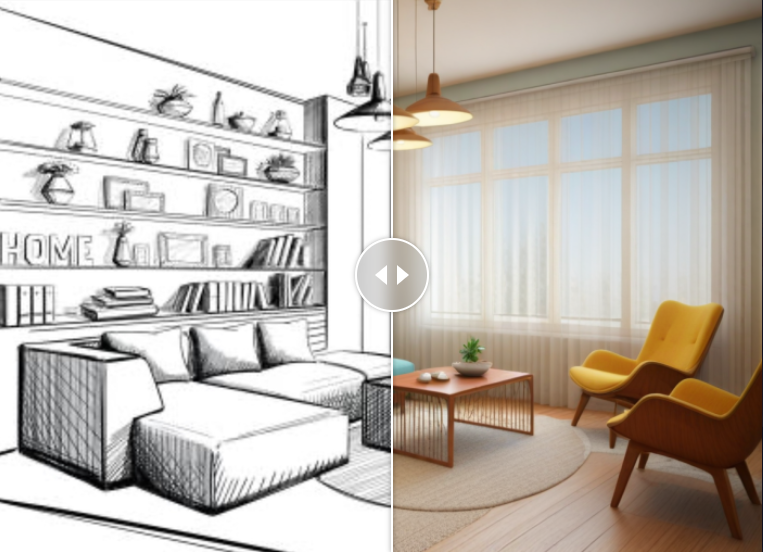 スケッチ画像からリアルな画像へ生成